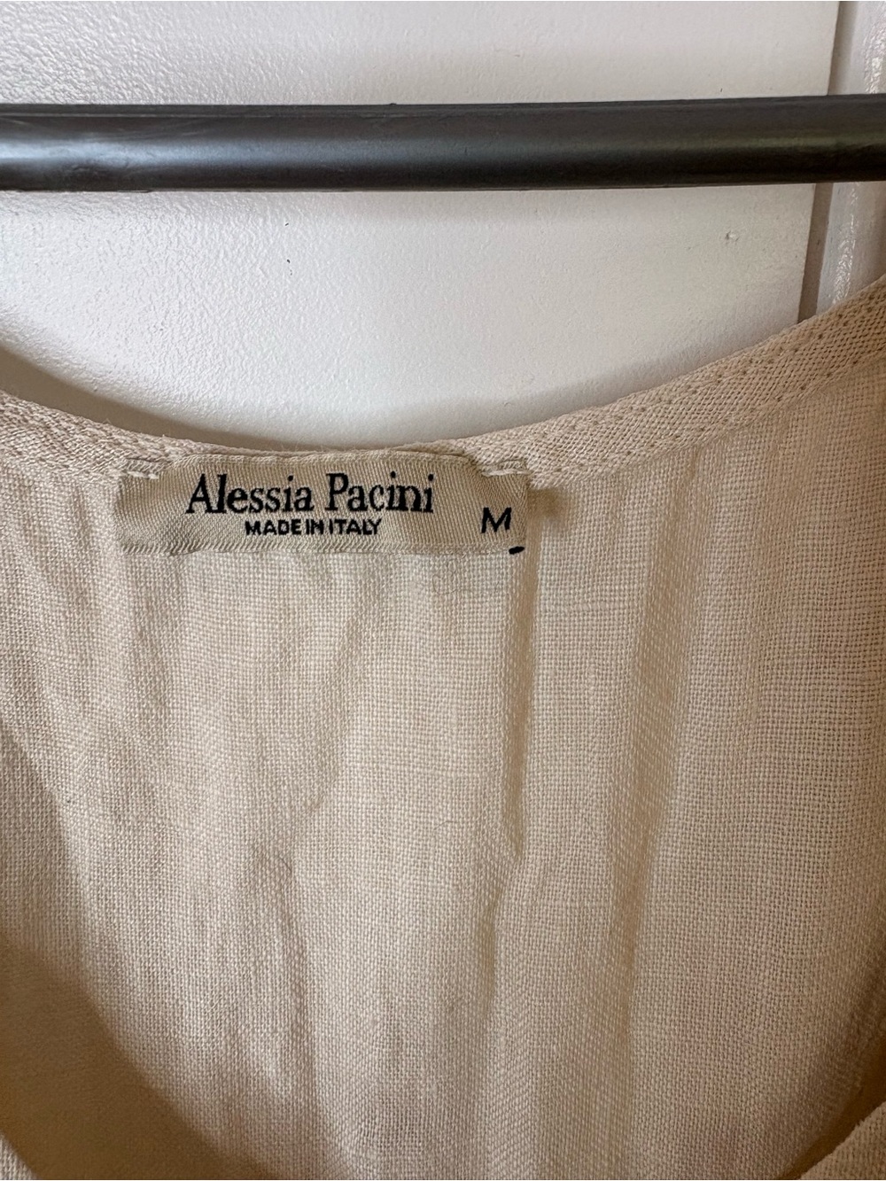 Alessia Pacini Beige Linen dress - Picture 3 of 15